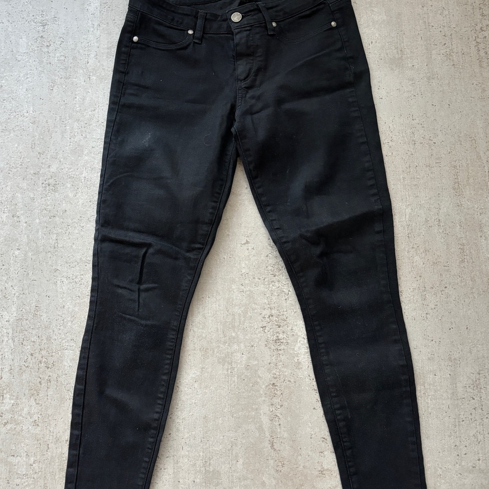 Paige black jeans size 28
